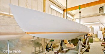 New fiberglass SK hull